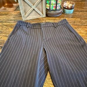 Liverpool Los Angeles Women’s Navy Pinstripe Pants 10/30 Dress Casual Career